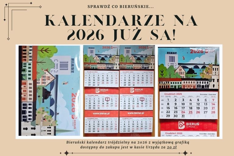 Kalendarze ścienne na 2026 rok (slajd 3)